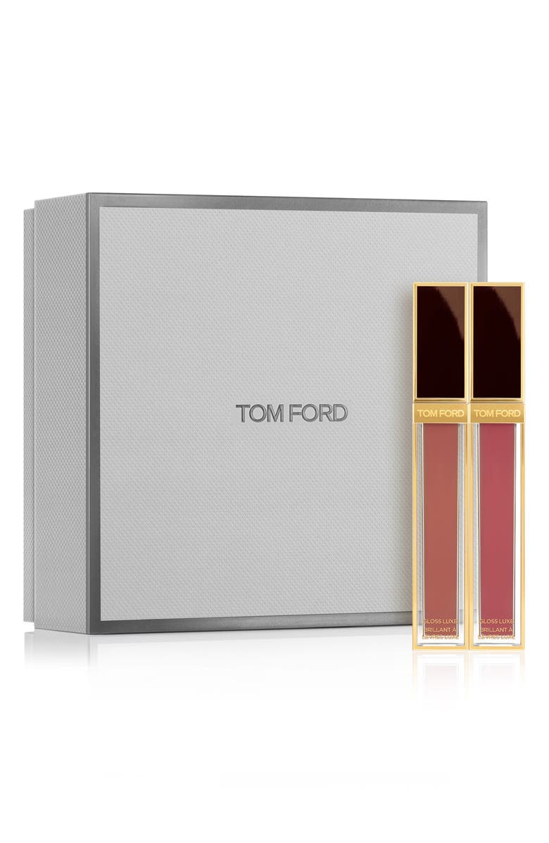 TOM FORD Gloss Luxe Moisturizing Lip Gloss Duo (Nordstrom Exclusive) $118 Value, Main, color,