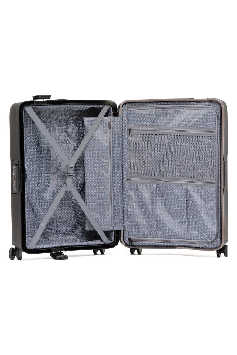 Fort Hardshell 30-Inch Clamped Luggage, Alternate, color, BLACK