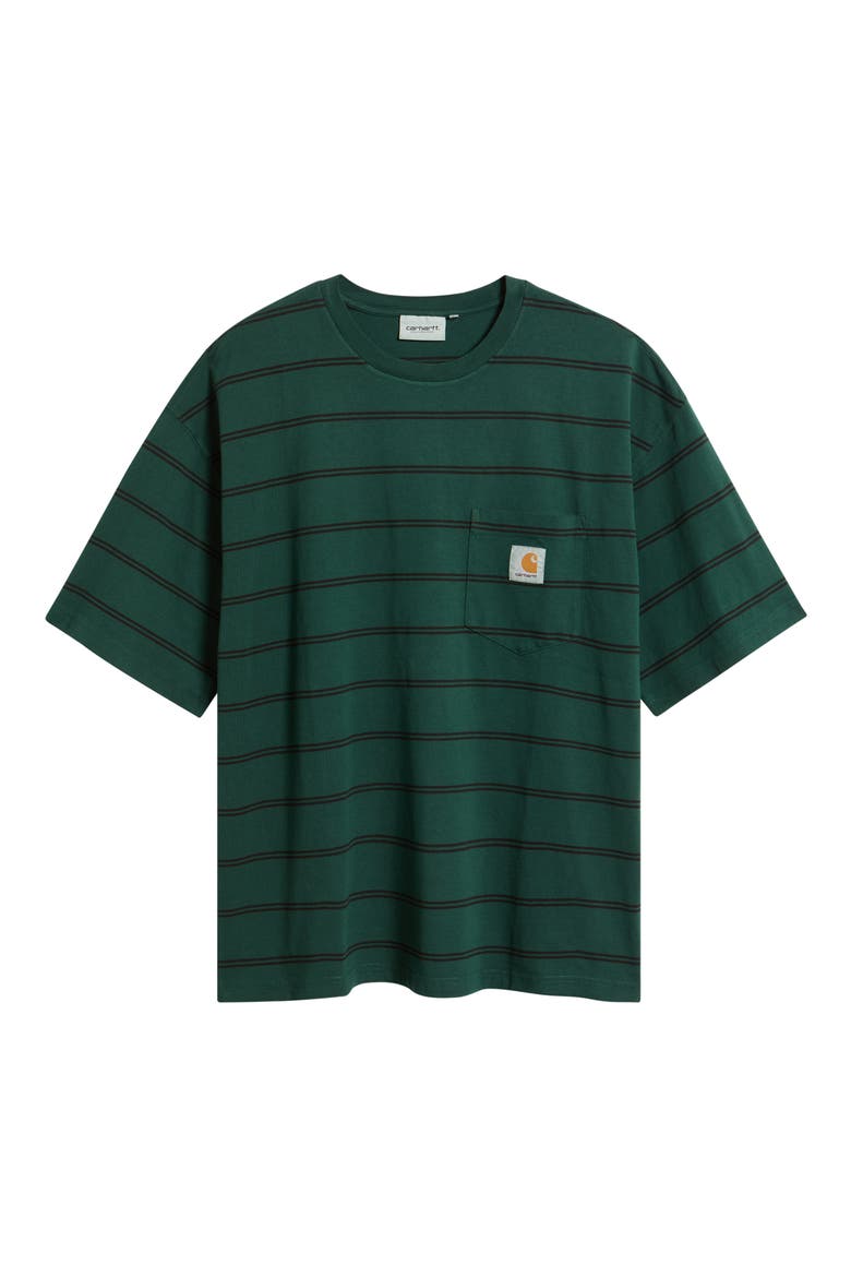 Cardona Pocket Cotton T-Shirt, Main, color, CARDONA STRIPE, NATURAL