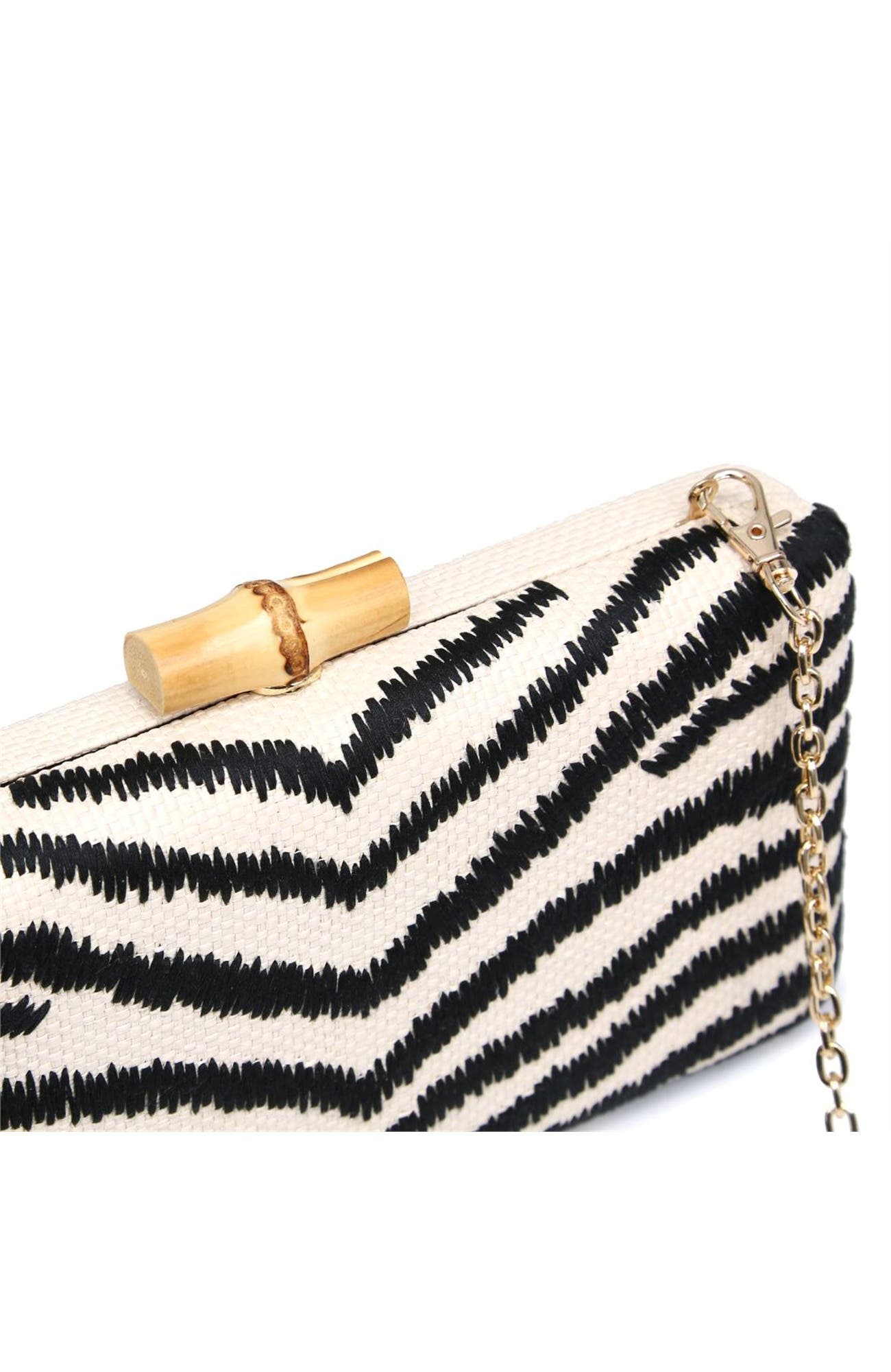 Dorit Evening Bag, Alternate, color, Black Natural