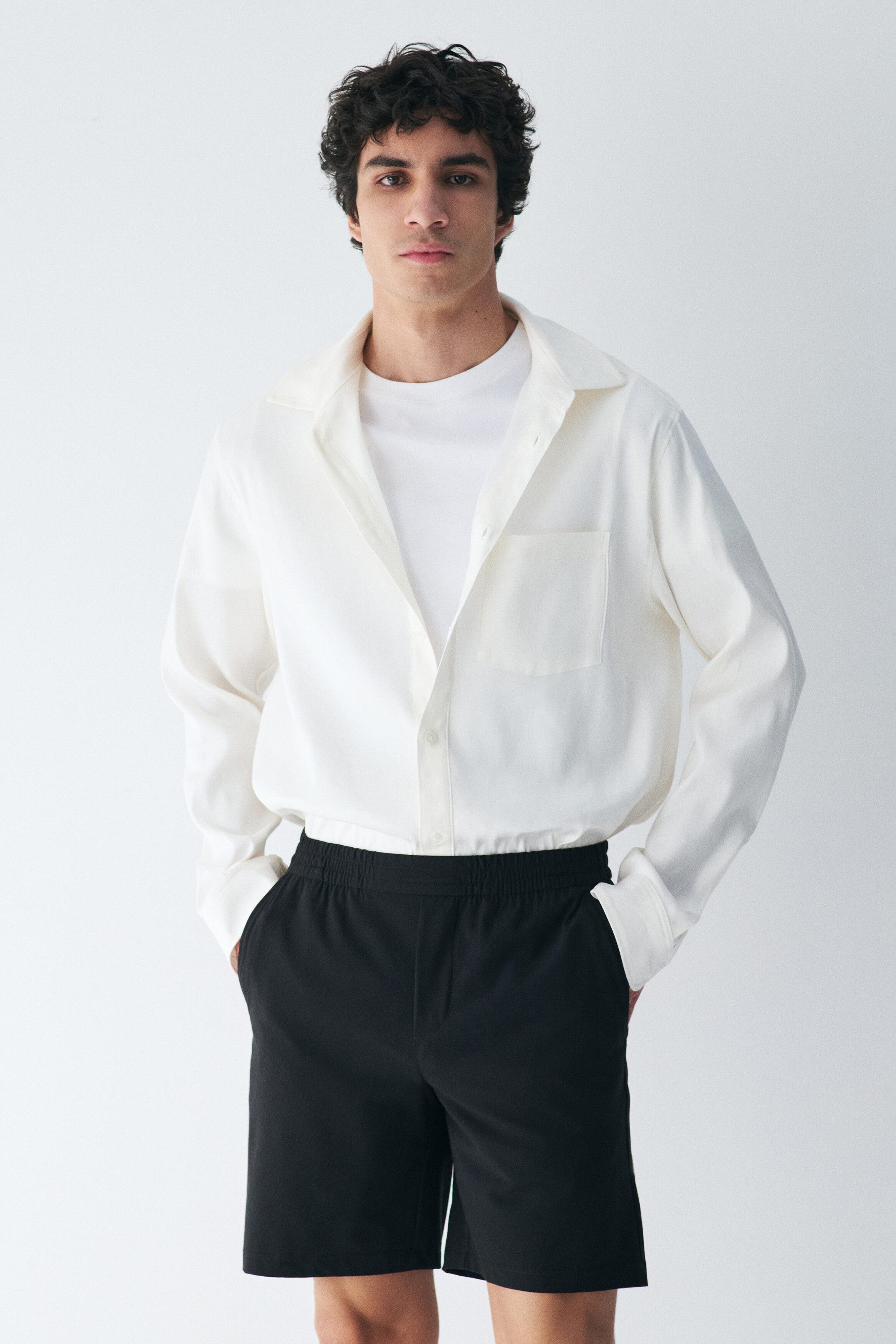 Four-way Stretch Regular Fit Shorts - image 2
