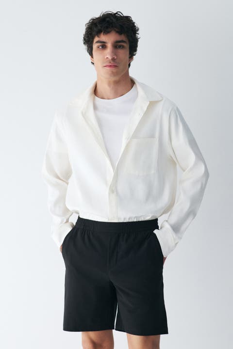 Four-way Stretch Regular Fit Shorts