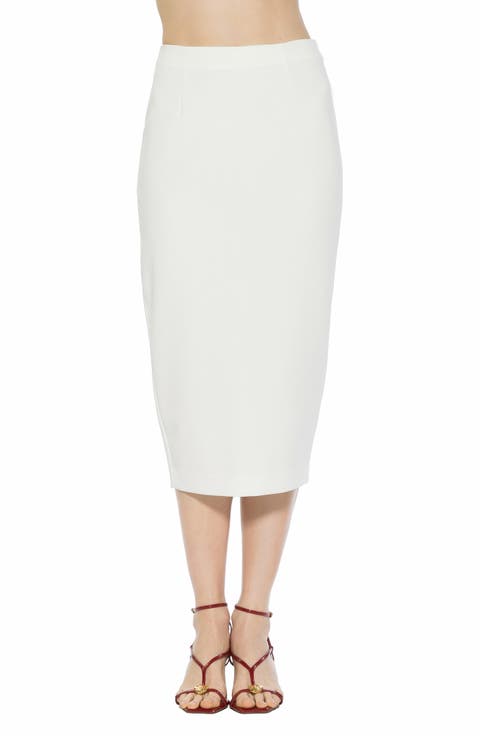 Jacki Pencil Midi Skirt