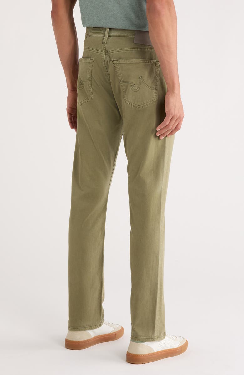 AG Everett Slim Straight Jeans, Alternate, color, Green Meadows