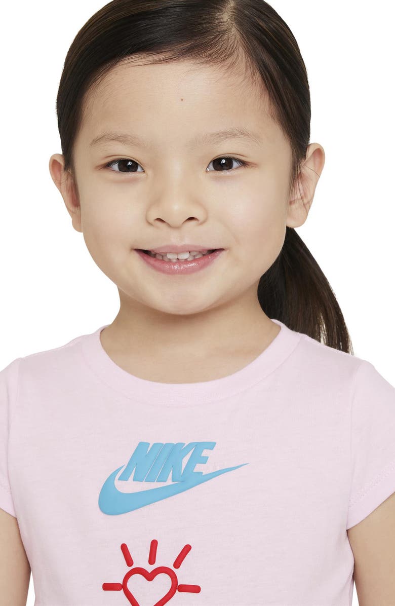 Nike Kids' Love Icon Stack T-Shirt, Alternate, color,