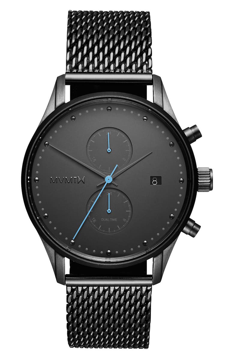 MVMT WATCHES MVMT Cascade Mesh Strap Watch, 42mm, Main, color, 