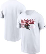 Nike Men's Nike White Tampa Bay Buccaneers Primetime Helmet Essential T-Shirt