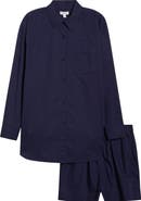 Nordstrom Oversize Shirting Short Pajamas