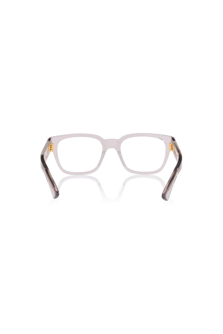52mm Rectangle optical glasses, Alternate, color, Grey