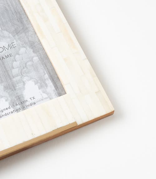 Matr Boomie Mukhendu Picture Frame In White