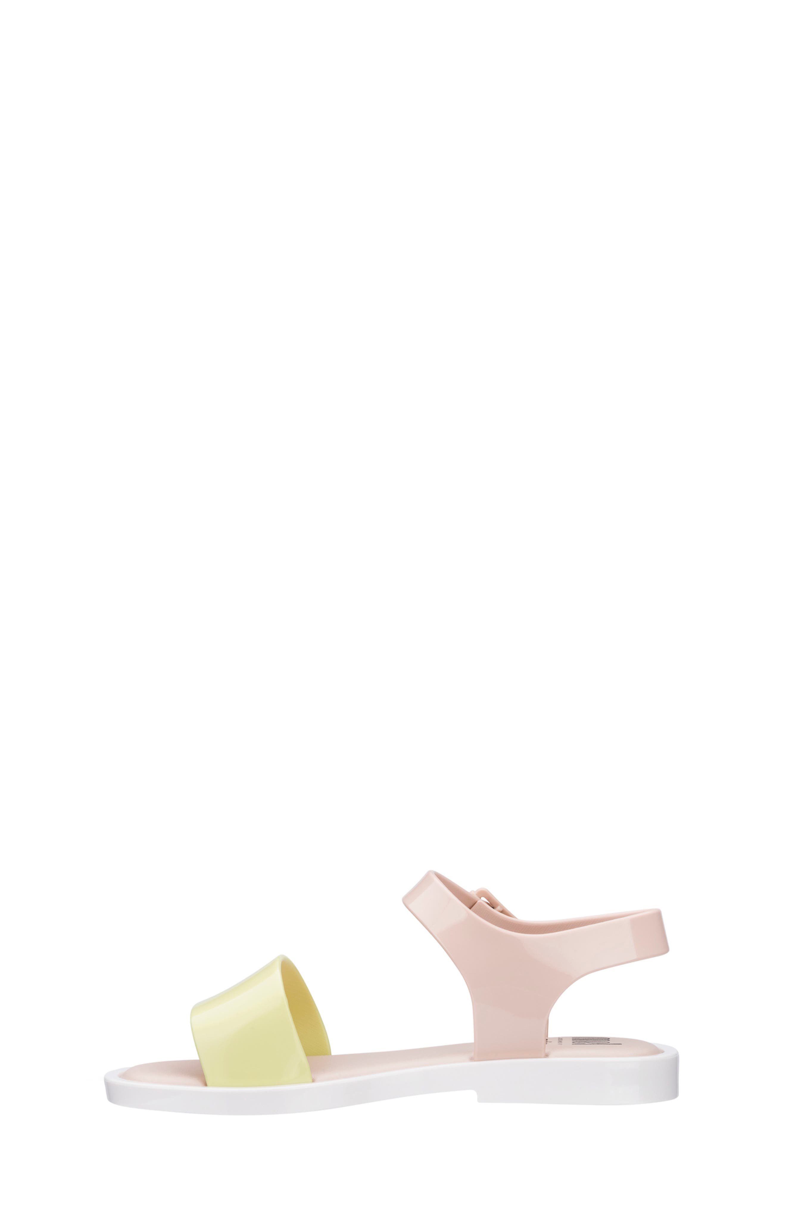 Mel by Melissa Mel Mar Sandal, Alternate, color, YELLOW/ PINK