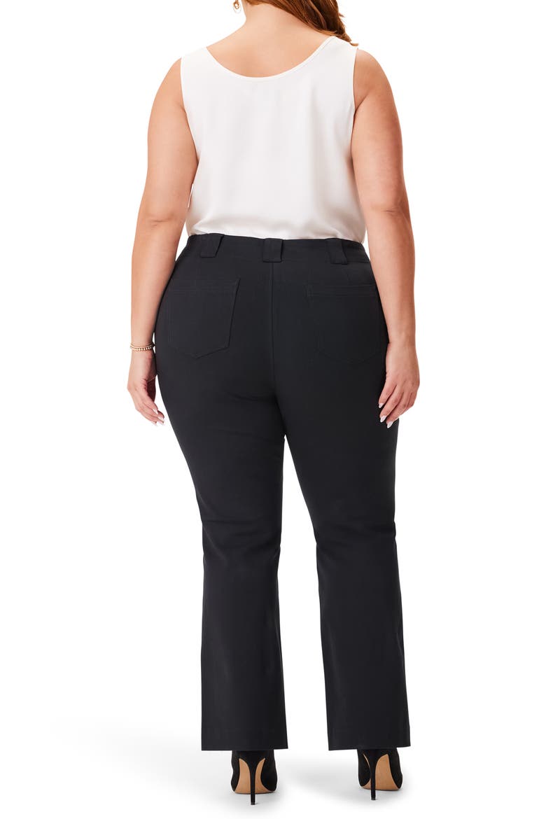 Plaza Demi Bootcut Ankle Pants, Alternate, color, BLACK ONYX