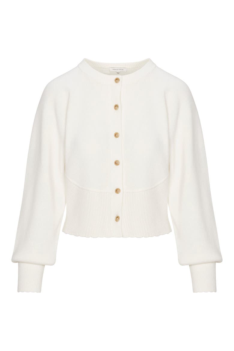 Rhea Knit Cardigan, Alternate, color, Ivory