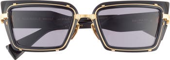 Balmain 52mm Novelty Cat Eye Sunglasses | Nordstromrack display picture 1