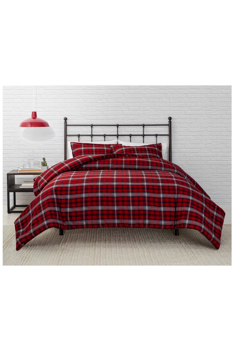 Red Canyon Comforter & Sham Set, Main, color, RED MULTI