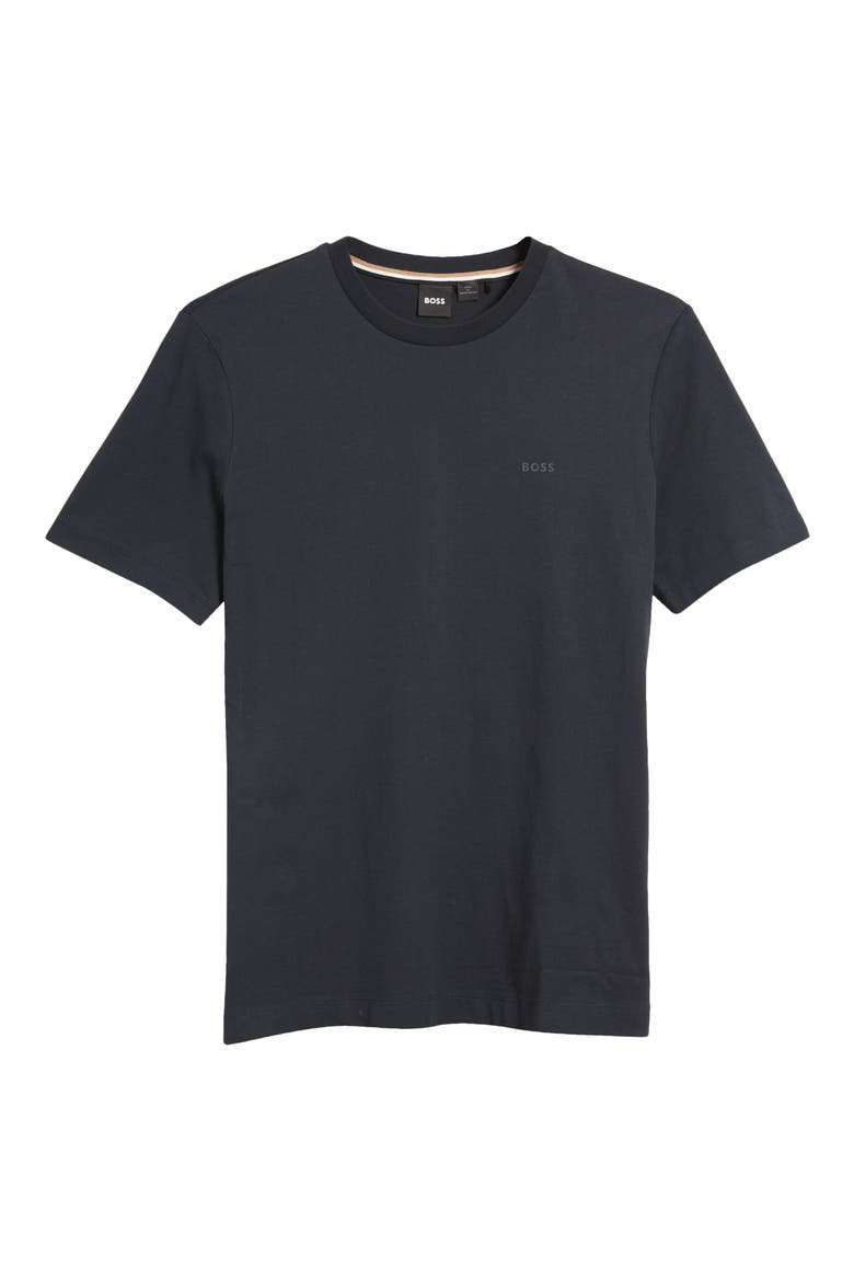 Thompson Solid T-Shirt, Alternate, color, DK BU