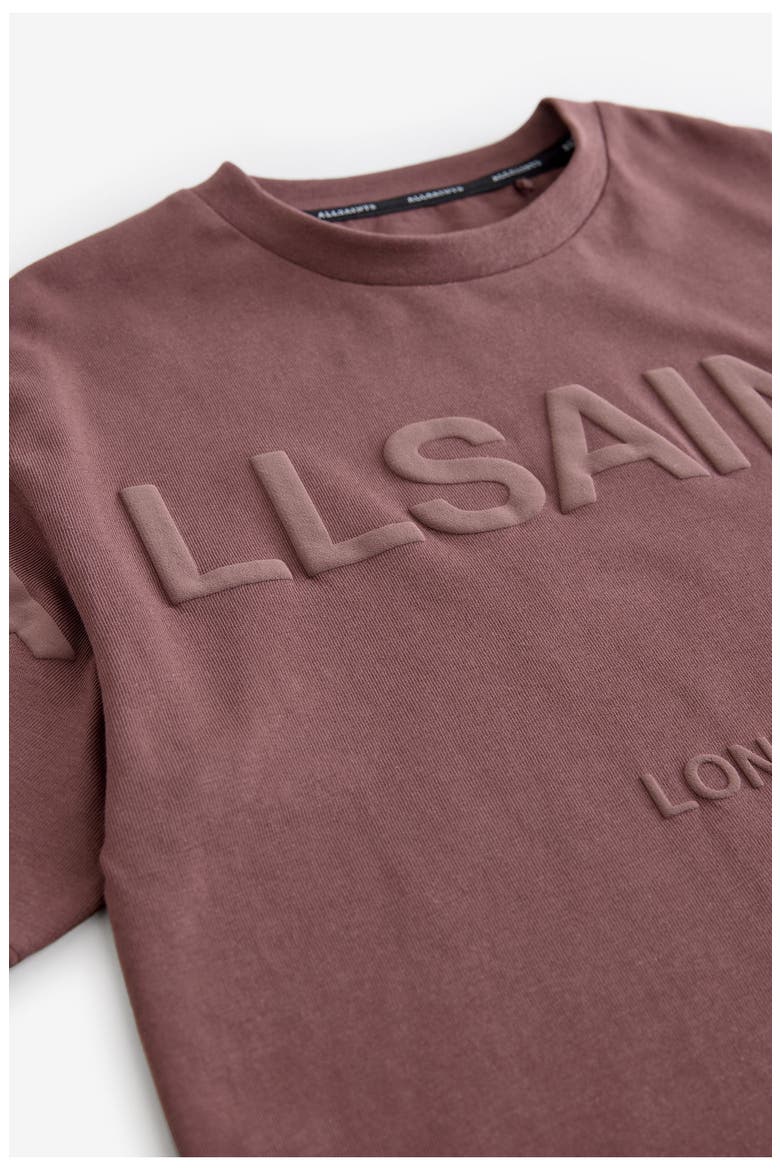 Kids' Oversize Logo Graphic T-Shirt, Alternate, color, BROWN
