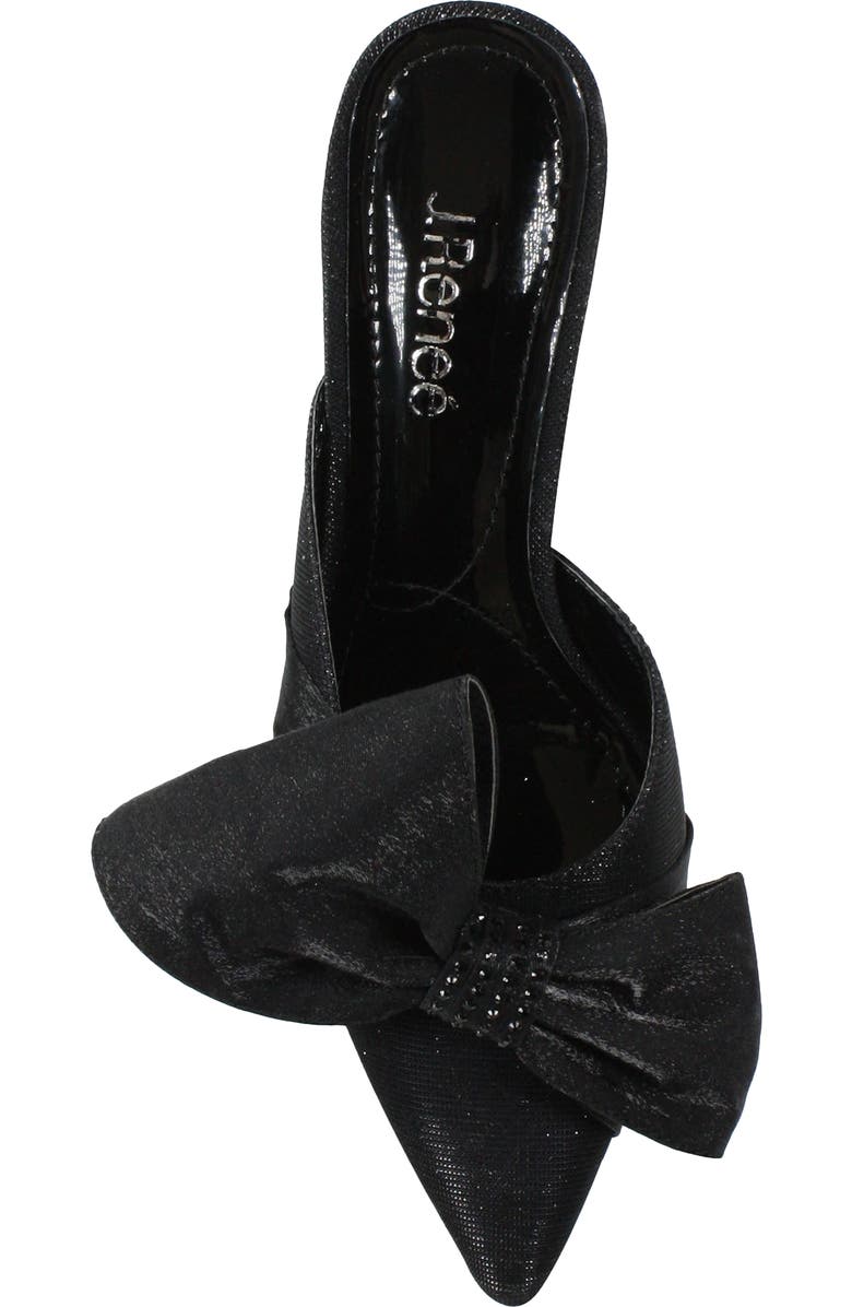 J. Reneé Elonna Bow Pointed Toe Mule, Alternate, color,