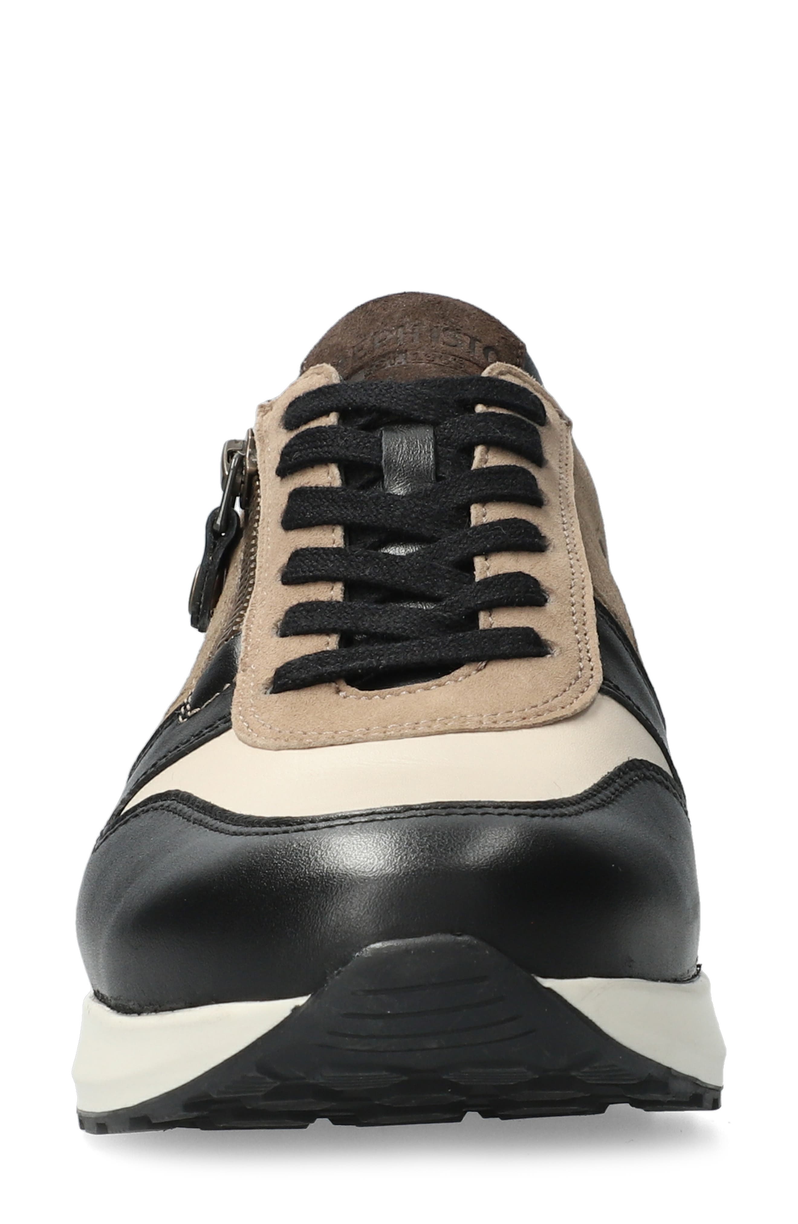 Mephisto Kim Sneaker, Alternate, color, Fog/Black