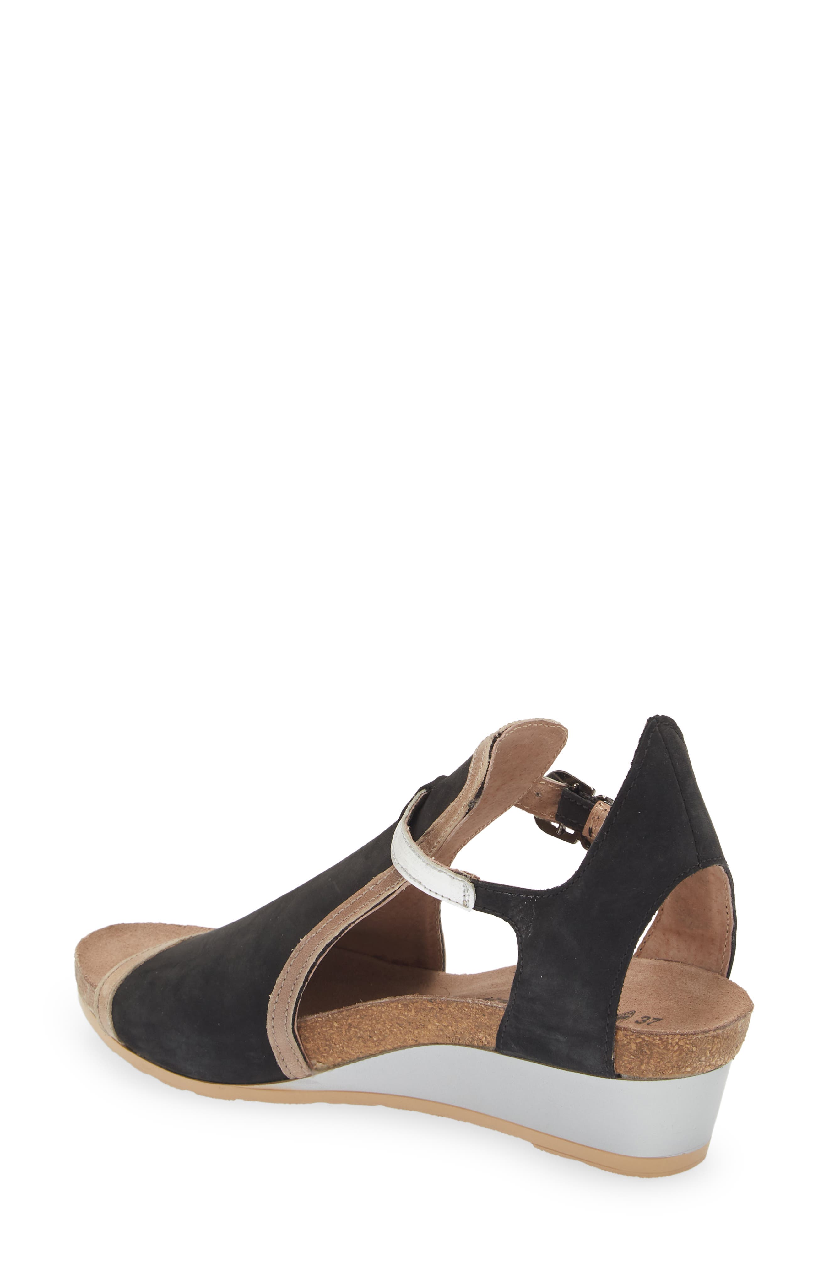 Naot Fiona Wedge Sandal, Alternate, color, 