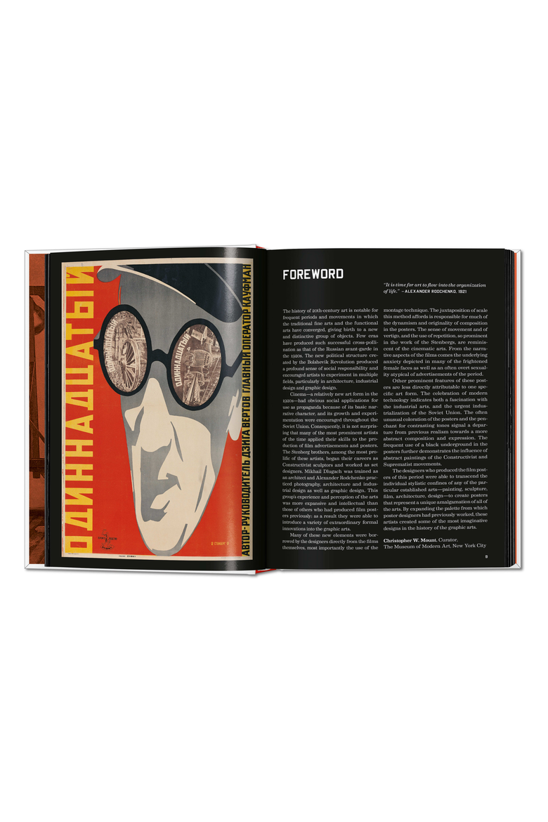Film Posters of the Russian Avant Garde 45th ed English French German Book, Alternate, color, Blue