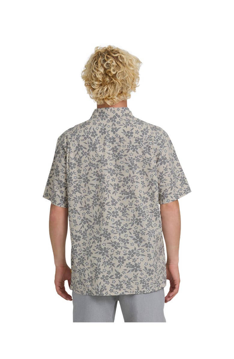 Quiksilver Flower Field WM SS Short Sleeve Shirt, Alternate, color, Moonbeam