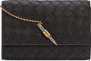 Bottega Veneta Andiamo Intrecciato Lambskin Crossbody Wallet