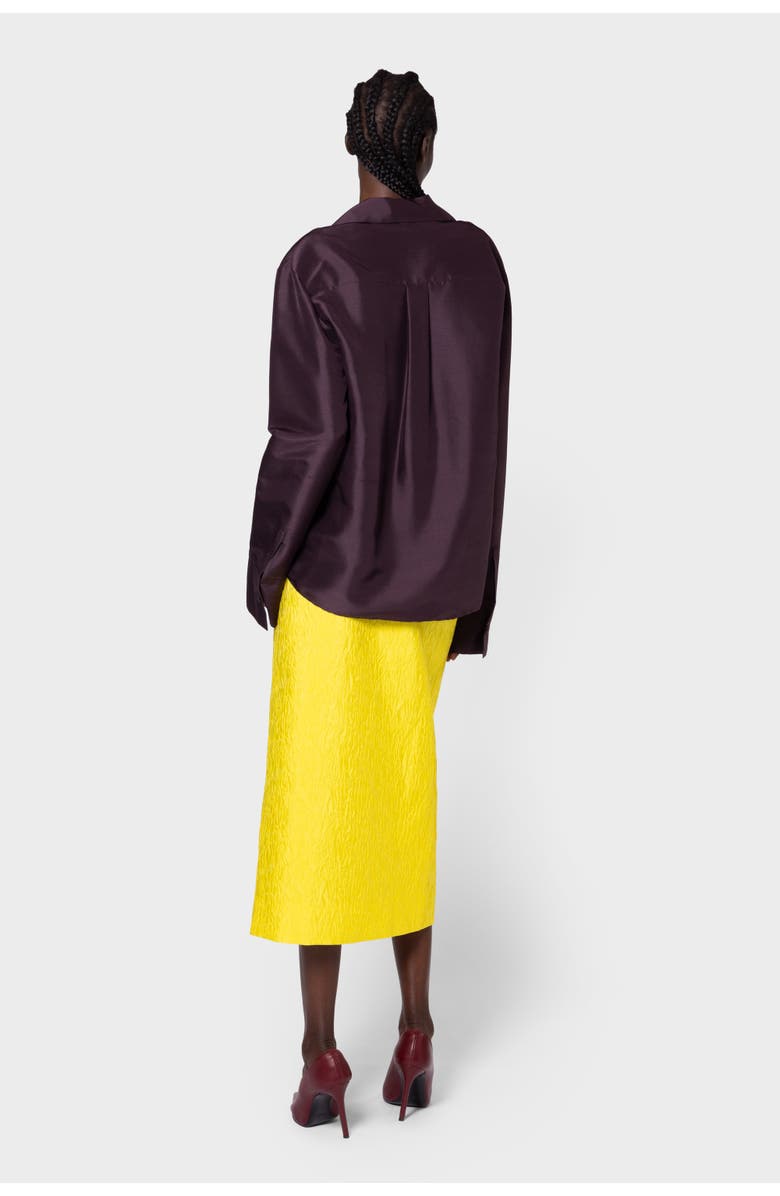 Roksanda Delan Printed Silk Blouse, Alternate, color, Calliope