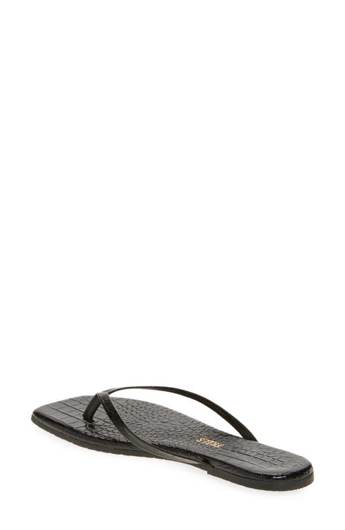 Tkees Lily Square Toe Flip Flop In Brown