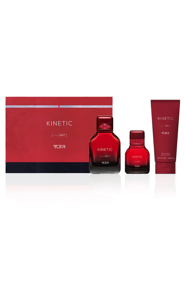 TUMI KINETIC --:--GMT Eau de Parfum Gift Set $230 Value, Alternate, color, 