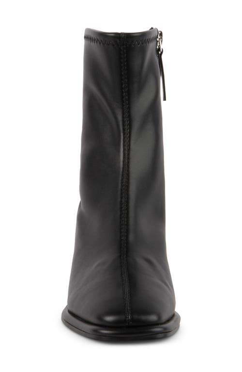 Steve Madden Pammy Block Heel Bootie In Black