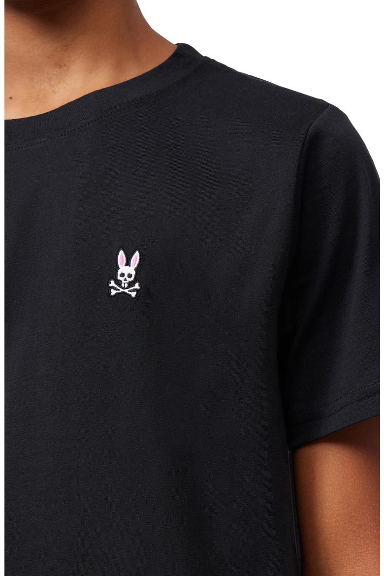 Kids' Cotton T-Shirt, Alternate, color, BLACK