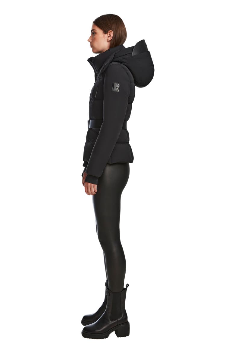 ADELINE WOMEN'S SHORT MATTE DOWN PUFFER, Alternate, color, Black