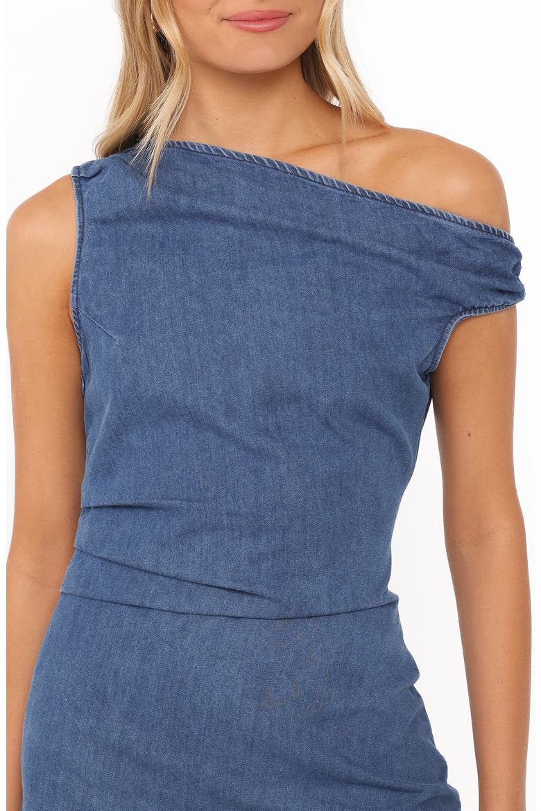 Elvira Mini Dress, Alternate, color, MEDIUM WASH DENIM