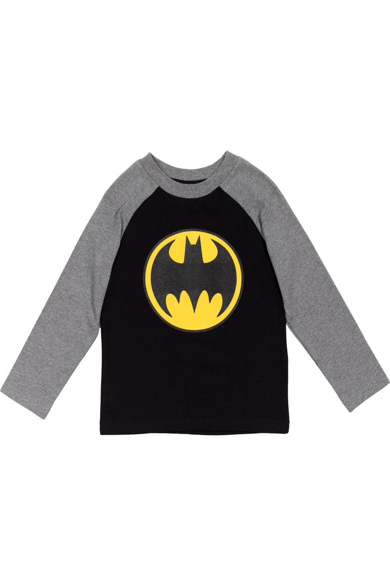 Justice League 3-Pack Long Sleeve Graphic T-Shirts, Alternate, color, Justice League Multi