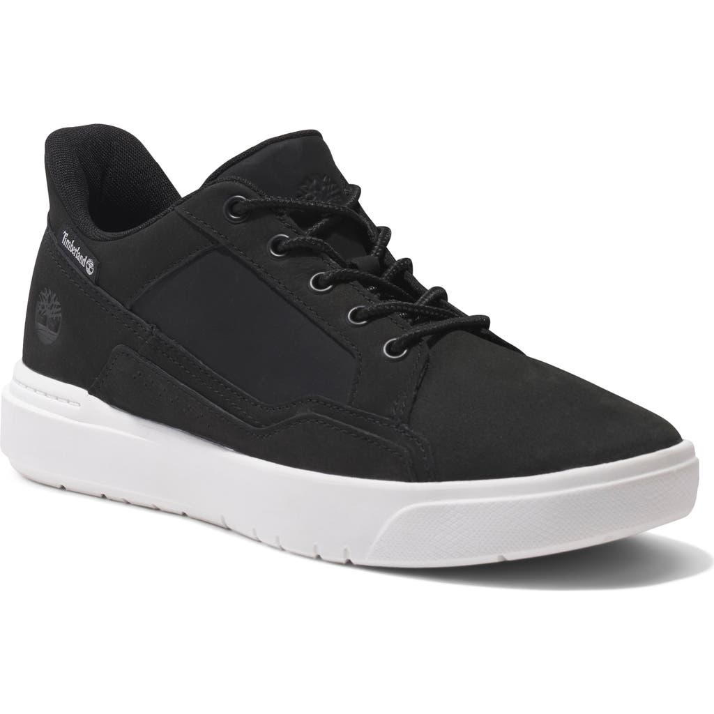 Timberland Allston Sneaker In Black Nubuck