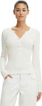 Cotton On Women's Blake Henley Long Sleeve