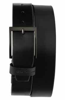 Crackled Leather Belt
