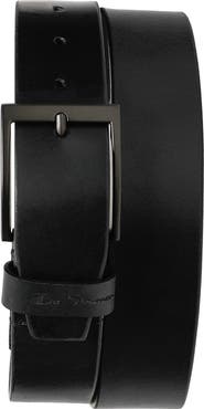 Ben Sherman Crackled Leather Belt