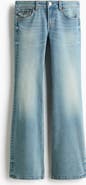 H&M Flared Low Waist Jeans