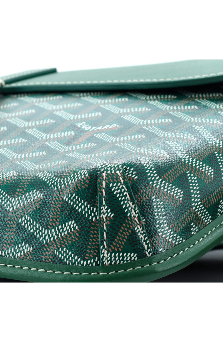 Pre-Owned Goyard Coursier Messenger Bag Coated Canvas and Leather, Alternate, color, Green