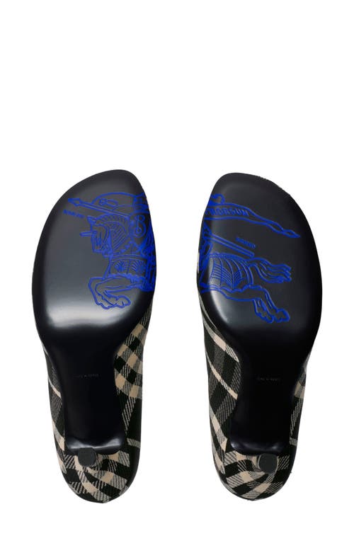 Burberry Baby Check Knit Pump