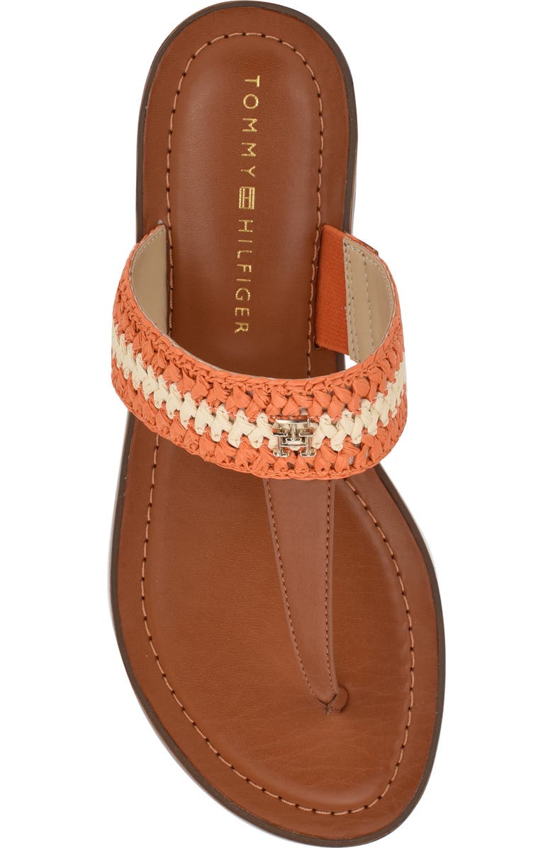 Tommy Hilfiger Gojia Flip Flop, Alternate, color, Ora01