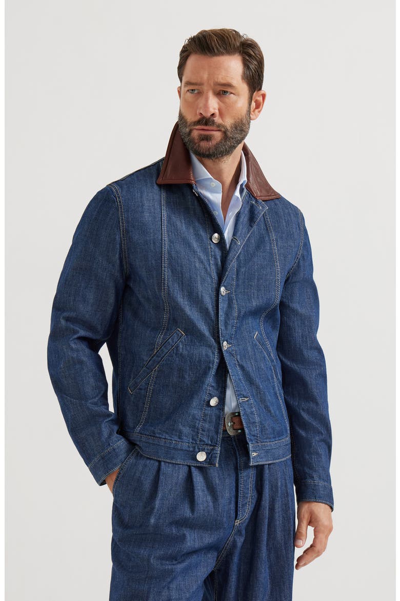 Denim jacket, Main, color, Denim