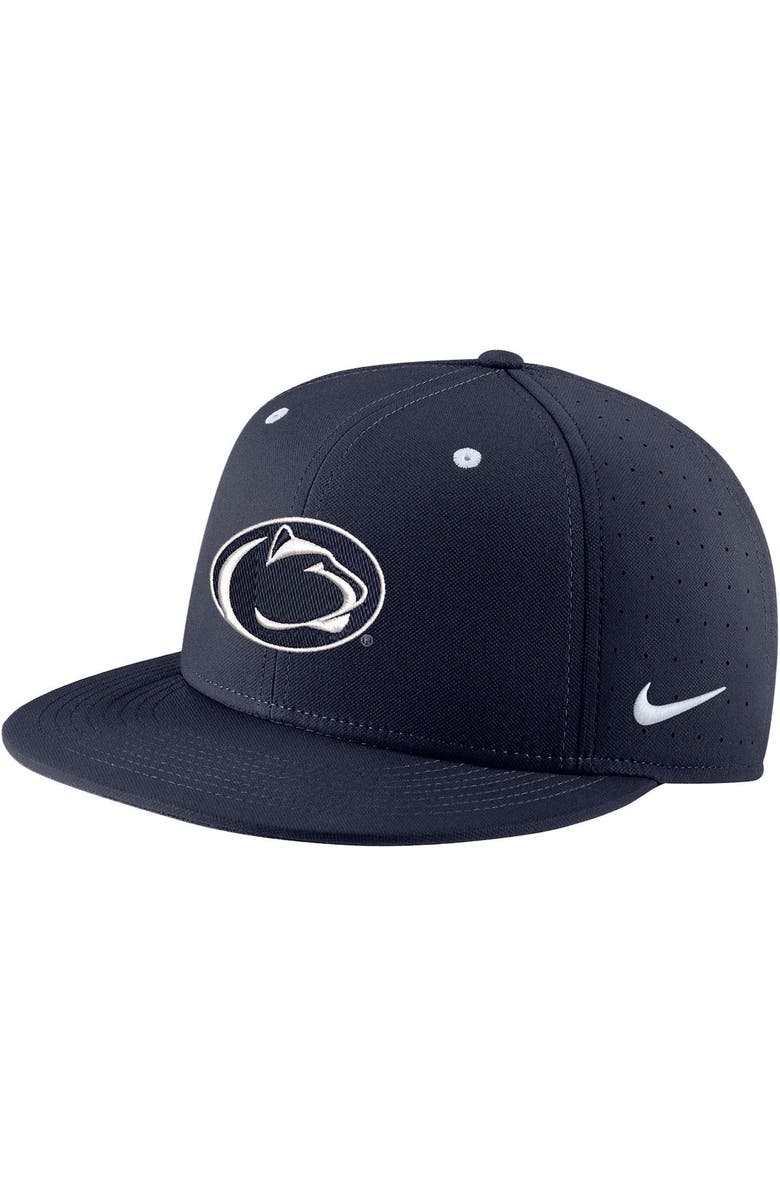 Nike Men's Nike Navy Penn State Nittany Lions True Performance Fitted Hat, Alternate, color,
