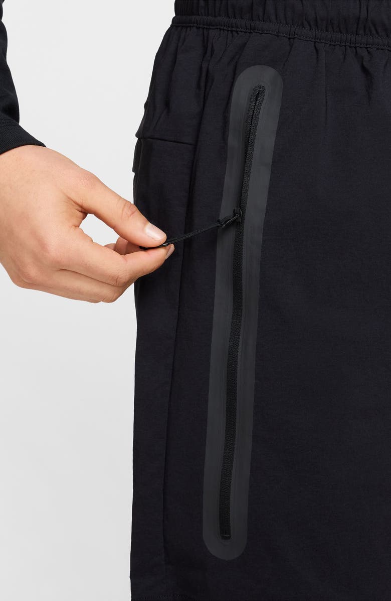 Nike Sportswear Tech Woven Shorts, Alternate, color, 010 Black/Black