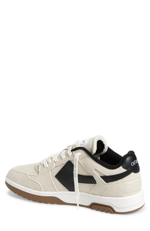 Off-white Slim Out Of Office Sneaker In Ivory - Black