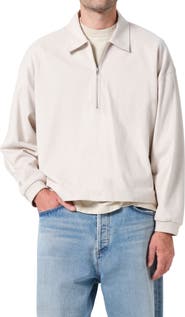 AGOLDE Darius Half Zip Polo