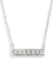 Dana Rebecca Designs 'Sylvie Rose' Diamond Bar Pendant Necklace