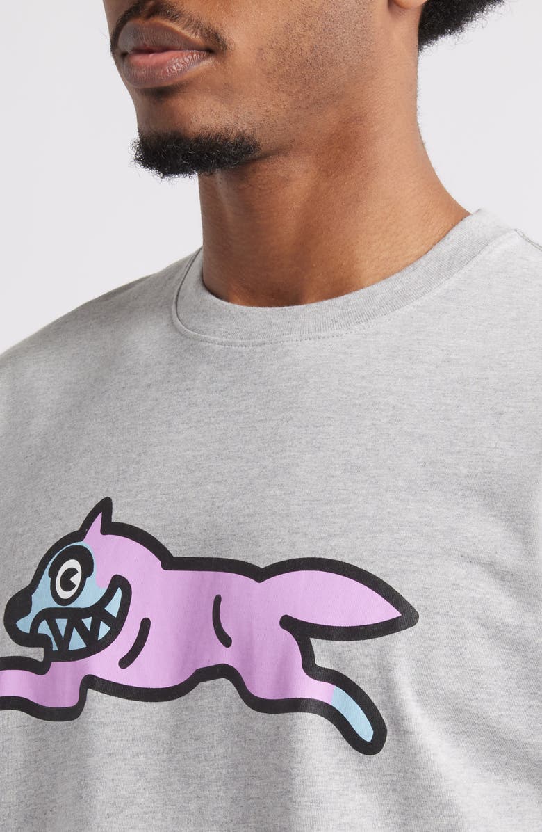 ICECREAM Running Dog Graphic T-Shirt, Alternate, color, Heather Gray